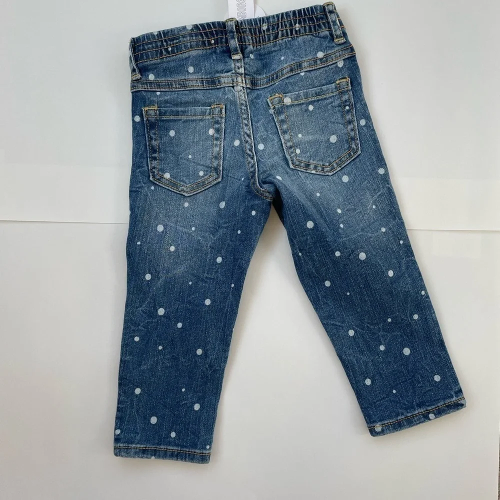 Gymboree Girls Polkadot Jeans New With Tags! NWT Various Sizes!